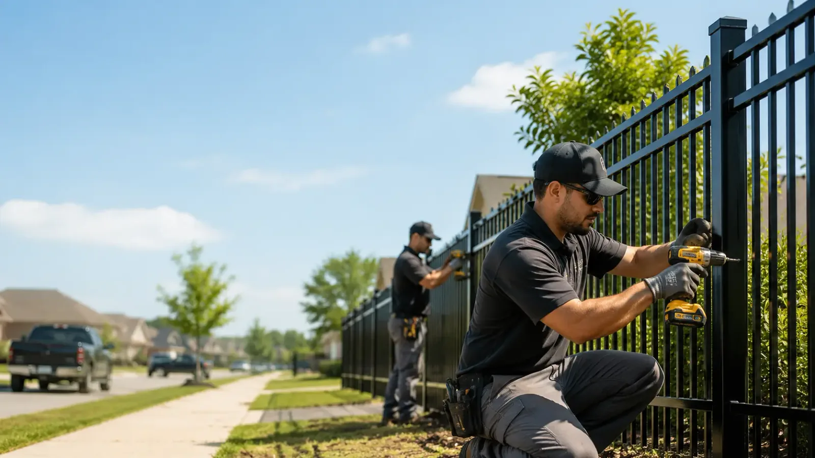 Metal Fence Installation in Morris, MN